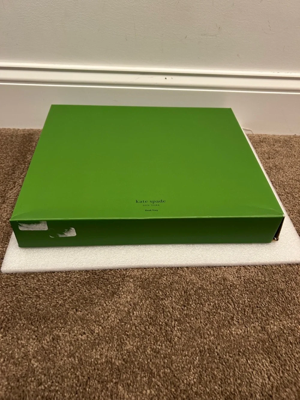 Kate spade leatherette polka dot desk tray organizer